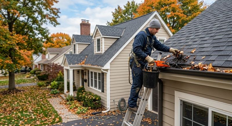 Clogged Gutter Clearing in Frederick, MD