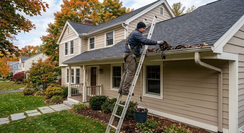 Gutter Downspout Unclogging in Fredericksburg, VA