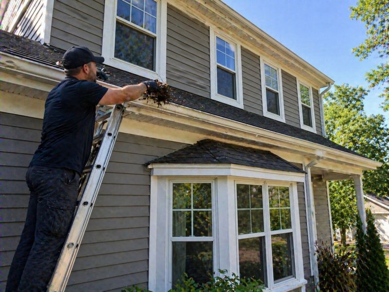 Clogged Gutter Clearing in Long Island, NY