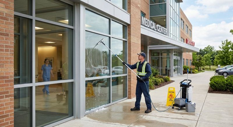 Medical Center Window Cleaning in Denver County, CO